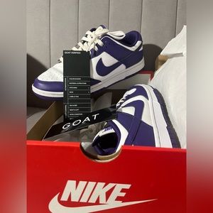 Nike Dunk Low Championship Purple